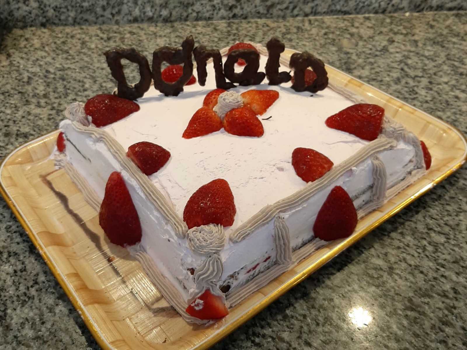 Donald Birthday Cake